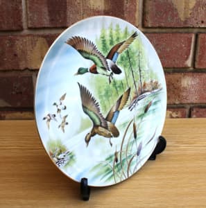 Vintage Saji Fine China Wild Duck Plate