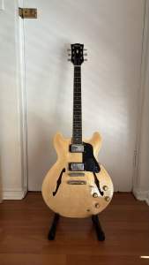 2023 Tokai Legacy ES-335 Electric Guitar in Natural Blonde Finish