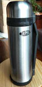Thermos Stainless-Steel Vacuum Bottle, 1.8L