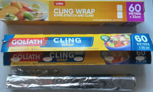 Cling Wrap 60 metres x 33cm Brand New Sealed