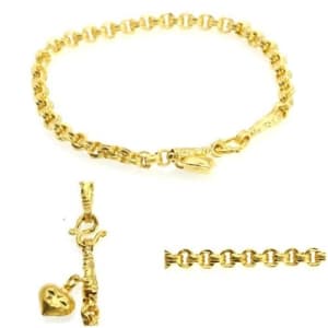 LOUIS VUITTON LOUIS VUITTON LOUISETTE Bracelet Gold Plated Used Women M00663