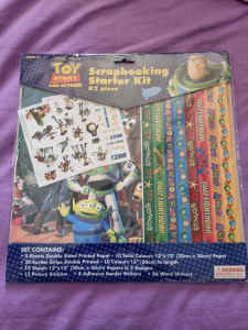 toy story scrapbook starter kit