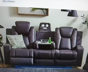 THREE SITTER SOFA WITH RECLINER