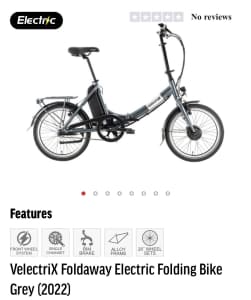 velectrix foldaway electric bike