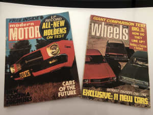 Muscle/ Classic Car enthusiasts - retro car magazines