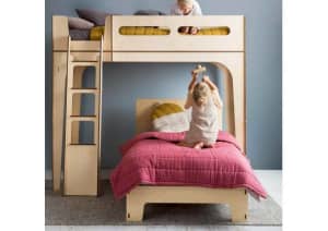 Plyroom Dream cloud loft bunk bed and single bed