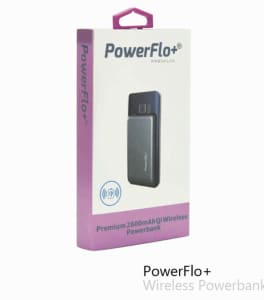 Powerflo Qi wireless powerbank 2600mAh