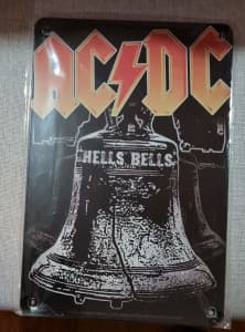 ACDC Tin Sign brand new in plastic 
