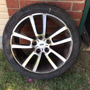 Ref 7 Ford Falcon BA BF FG FPV rims and tyres 245/40/18  Kelmscott Armadale Area Preview