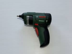 BOSCH 3.6V CORDLESS SCREWDRIVER WITH 12 INTEGRATED BITS - NEW 