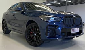 2022 BMW X6 G06 xDrive30d Blue Auto Active Select Wagon