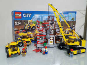 LEGO CITY DEMOLITION SITE SET 60076