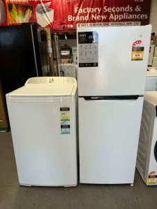 Chiq 202 Litres Fridge Freezer And Fisher and Paykel 8.5 Kgs Washing M