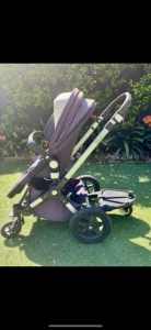 Full pram with accessories - Bugaboo Cameleon 3 - in great condition 