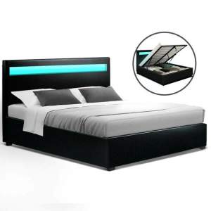 LED Bed Frame Queen Size