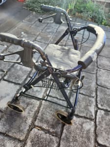 4 wheel seat stroller with basket