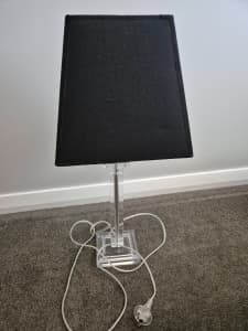 Lamp stand and black Shade
