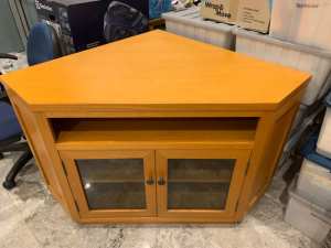 Corner Tassie Wood Cabinet