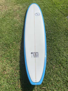 8’0 mini mal surfboard brand new