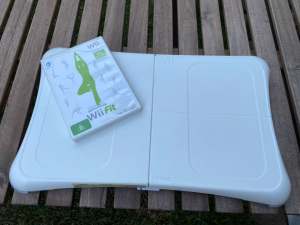 Wii Fit Game and Board - Pick up from EC