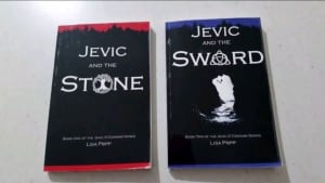 Jevic and the Stone & Jevic and the Sword by Lisa Popp