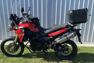 BMW f800gs adventure low kms 10 months rego