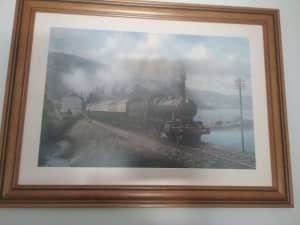 Steam Train Print