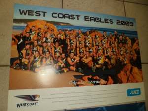 Eagles football posters from years 2000, 2003 and 2007