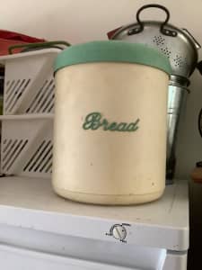 Bakelite bread bin