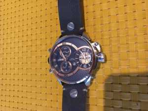 ROVINA Swiss Made Dual Time Watch