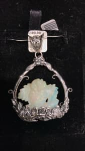 Wanted: Solid Opal Owl Carving Pendant