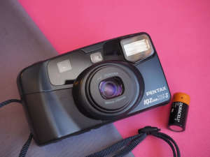 Tested Working 35mm PnS film camera Pentax Espio Zoom