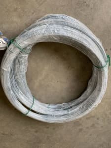Galvanized Plain Wire,3.15mm*200 meters, Only $40.00 inl GST