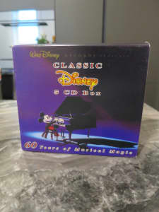 Classic Disney 5 CD Box (Volume 1 to 5) Preloved As New Condition