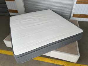 Ex demo king size pillow top mattress delivery available