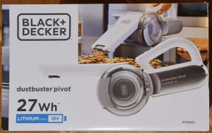 Black & Decker Dustbuster Pivot 18V Lithium PV1820L Vacuum Cleaner