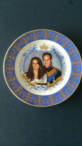 Prince William & Katherine Middleton Commemorative Wedding Plate