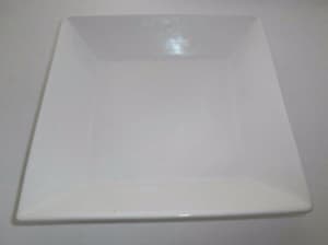 PRIMO White Square Plate (21.5cm x 21.5cm) - EUC