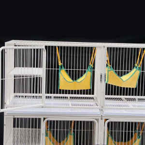 6 in 1 rabbit hutch cage with divider cat breeding pet cage