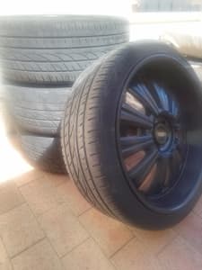 Car rims and tires 22inch