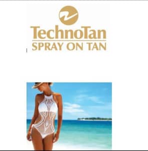 Techno Tan spray tanning.