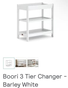 Baby change table and pad - Boori