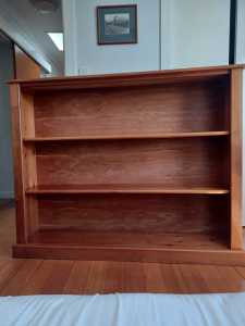Blackwood bookcase - good condition