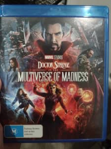 Marvel Doctor Strange Multiverse of Madness Blu Ray DVD