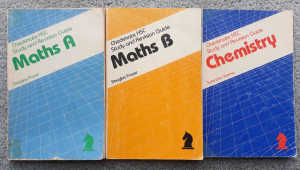 Maths A, Maths B, Chemistry Study & Revision Guides