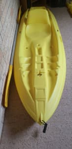 Boat,Kayak , lifejackets, paddles 