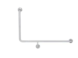 New Fienza Accessible 90 Degree Grab Rail Stainless Stee - 960 X 600MM