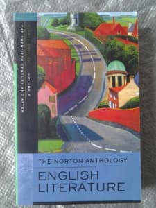 BOOK - 'The Norton Anthology' - ENGLISH LITERATURE - Volume F - 8th ed