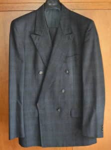 Gentleman's DB style grey suit. Very smart good condition Size 42L