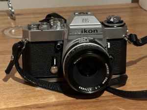 Nikon EL2 Film Camera 50mm lens